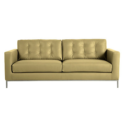 Furia Odyssey Large Leather Sofa Arredo Stone